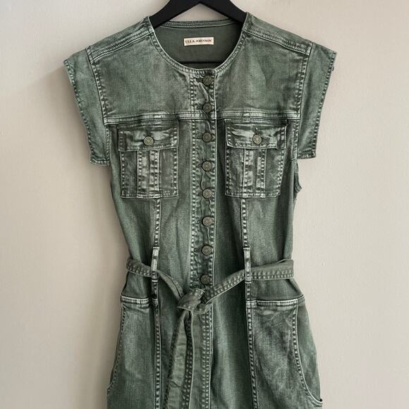 Ulla Johnson Olive Belted Jumpsuit - Picture 5 of 10